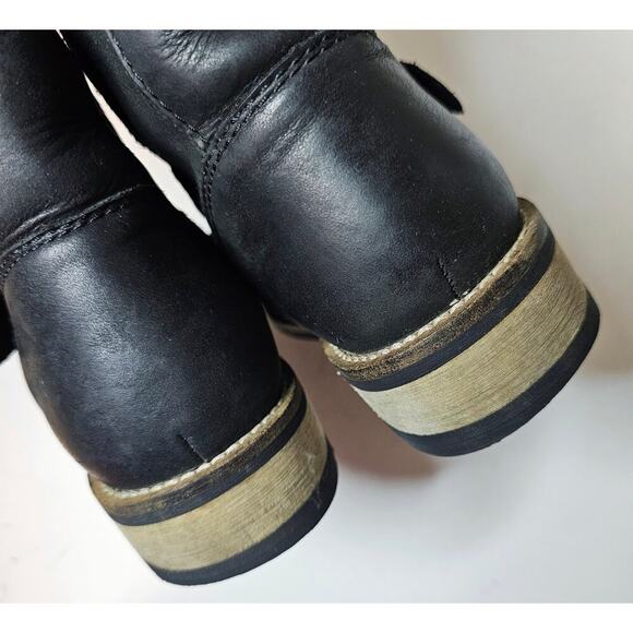 Kodiak W's Sz 6.5 Alcona Waterproof Black Motorcycle Zip boots. Leather. Canada - Picture 9 of 15